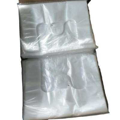 Wholesale ldpe biodegradable clear plastic t shirt bags