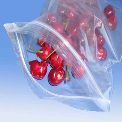 Good quality and double plastic large&small zipper bags