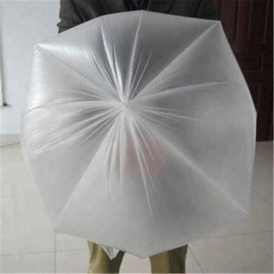 Plastic HDPE Star Sealed garbage bags on roll with 55gallon