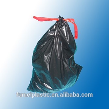 55 gallon convenient plastic drawstring bags in garbage industry