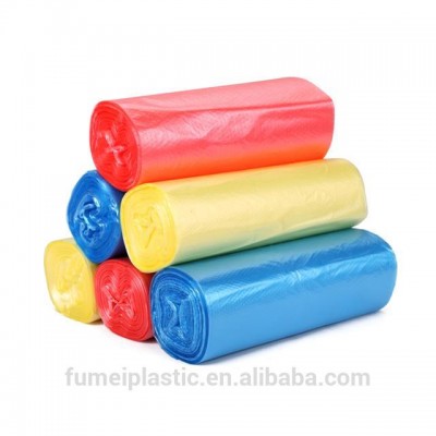 Hot selling biodegradable plastic roll hdpe garbage bags/trash bags/rubbish bags