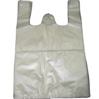 Wholesale Transparent / Clear Hdpe Virgin Plastic Custom T Shirt Bags